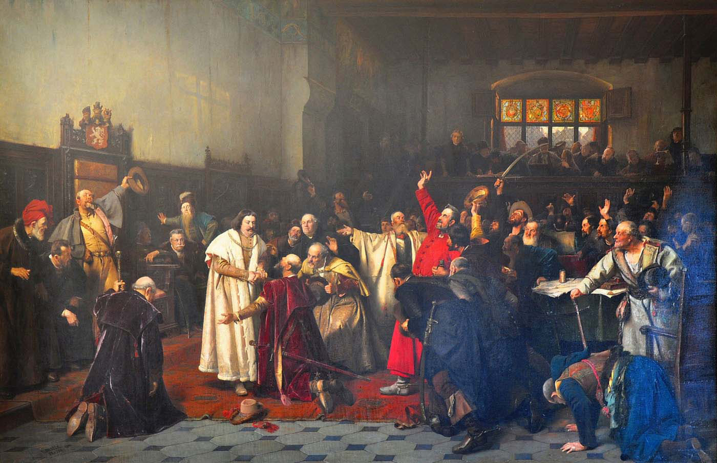 The Election of Georgie from Podebrady